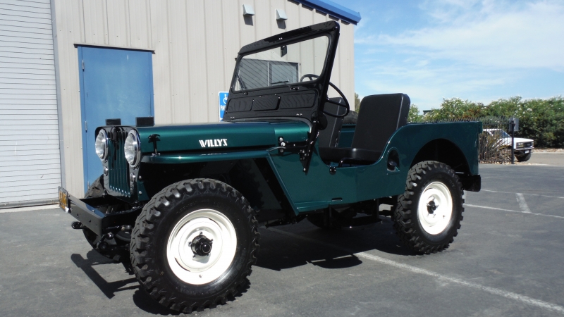 Willys jeep cj3a restoration #3