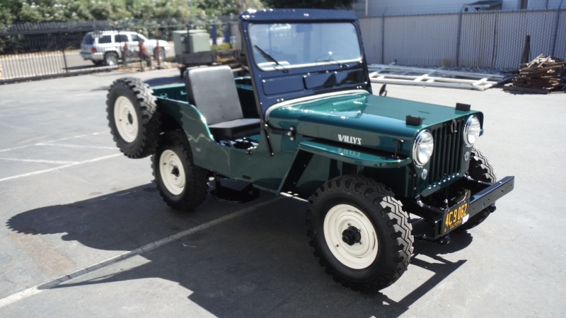 Willys jeep cj3a restoration #2